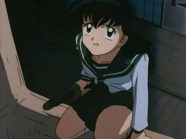 Otaku Gallery  / Anime e Manga / Inu-Yasha / Screen Shots / Episodi / 013 - L`enigma della luna nuova! Inuyasha dai capelli neri! / 163.jpg